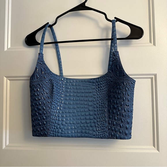 Mia Vesper - Faux Croc Tiny Tops - Size Small - Picture 11 of 12